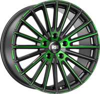 RH ALURAD WM Flowforming Groen gepolijst