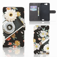 Huawei Ascend G7 Telefoonhoesje met foto Vintage Camera