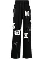 Haculla Sick Of It All gebreide broek - Zwart