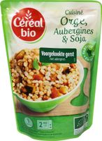 Cereal Bio Stoofpotje van gierst aubergines en soja bio (250 gr) - thumbnail