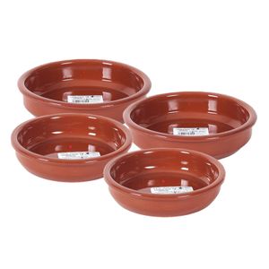 Set van 4x tapas bakjes/schaaltjes Bilbao 18 cm en 14 cm