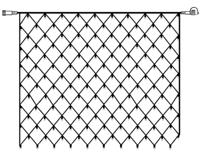 System-24 koppelbare netverlichting 140 lamps warm wit, 200x200cm
