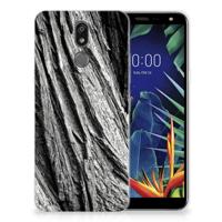Bumper Hoesje LG K40 Boomschors Grijs