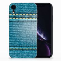 Apple iPhone Xr Silicone Back Cover Jeans - thumbnail