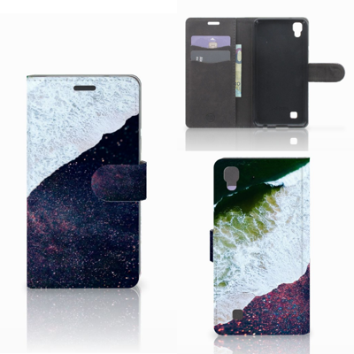 LG X Power Book Case Sea in Space