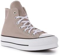Converse Chuck Taylor All Star Lift Platform Seasonal Color Sneakers voor dames, Wonder Stone White Black, 36 EU