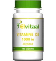 Elvitaal Elvitaal Vitamine D3 1000ie Soja (180ca)