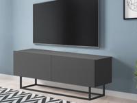 Tv-meubel ENJOLY II 2 deuren grafiet