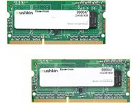 Mushkin 997020 Essentials PC3-10600 werkgeheugen 16GB (1333 MHz, 240-polig, 2X 8GB) SO-DIMM DDR3-RAM Kit