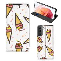 Samsung Galaxy S21 Flip Style Cover Icecream - thumbnail