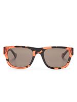 Gucci Eyewear lunettes de soleil à monture carrée - Orange - thumbnail