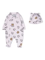 Moschino Kids trousseau de naissance à motif Teddy Bear - Violet - thumbnail