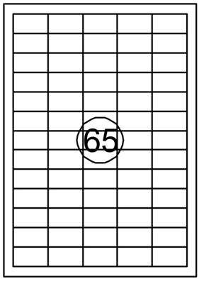 Etiket Quantore 38 x 21.2 mm 6500 stuks Etiket Quantore 38 x 21.2 mm 6500 stuks