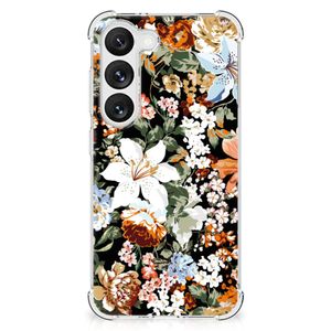 Case voor Samsung Galaxy S23 Dark Flowers