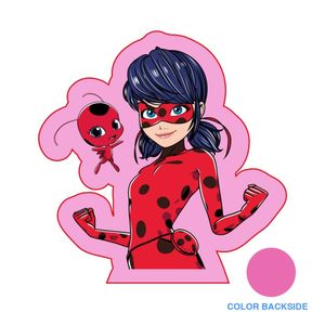 Miraculous sierkussen Ladybug roze - 35X 22Cm