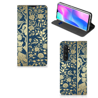 Xiaomi Mi Note 10 Lite Smart Cover Beige Flowers