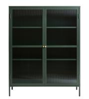 Vitrinekast Bronco Groen H140 cm - Giga Living