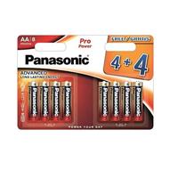 Panasonic Pro Power batterij AA 4+4 alkaline 1,5 V, niet-oplaadbaar 136004