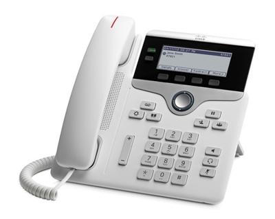 Cisco CP-7821-W-K9= VoIP-systeemtelefoon LC-display Wit