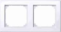 Merten 478225 M-SMART-frame, 2-voudig, actief wit glanzend