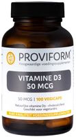 Proviform Vitamine D3 50mcg (100 vega caps)