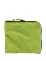 Comme Des Garçons Wallet porte-cartes à fermeture zippée - Vert