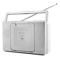 Soundmaster BCD480 badkamerradio keukenradio CD-speler stereoluidspreker tijdsweergave IPX4 spatwaterdicht