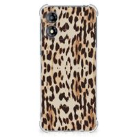 Motorola Moto E13 Case Anti-shock Leopard