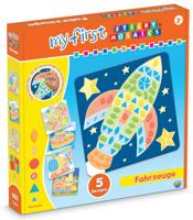 Sticky Mosaics mozaïekset Voertuigen junior karton 490 delig