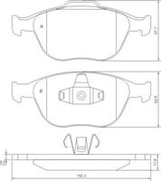 Remblokken set 37349 - thumbnail