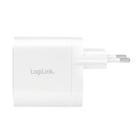 LogiLink PA0283 USB-oplader Binnen, Thuis Aantal uitgangen: 2 x USB-C bus (Power Delivery) USB Power Delivery (USB-PD) - thumbnail