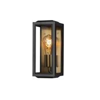 KonstSmide Zwart met gouden buitenlamp Carpi 7348-758