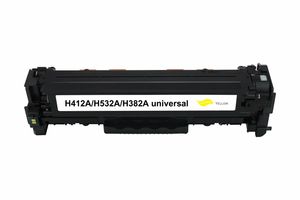 HP CE412A/CC532A/CF382A/Cartridge 718Y alternatief Toner car