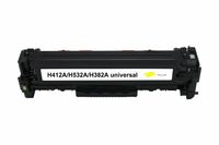 HP CE412A/CC532A/CF382A/Cartridge 718Y alternatief Toner car