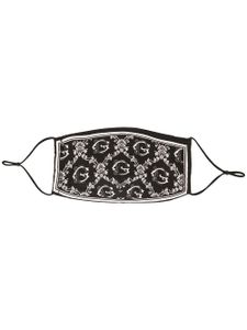 Dolce & Gabbana masque à motif monogrammé - Noir