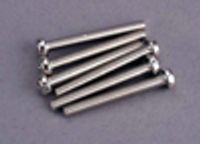 Screws, 3x25mm roundhead machine (6)