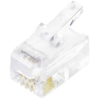 TRU COMPONENTS TC-10336056 modulaire stekker Stekker, recht Aantal polen 4P4C RJ45 1 stuk(s) - thumbnail