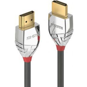 Lindy 37870 0.5m HDMI Type A (Standard) HDMI Type A (Standard) Zwart, Zilver HDMI kabel