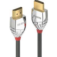 Lindy 37870 0.5m HDMI Type A (Standard) HDMI Type A (Standard) Zwart, Zilver HDMI kabel - thumbnail