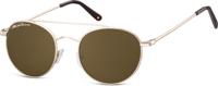 Montana By SBG zonnebril unisex Aviator goud (S91D)