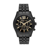 Horlogeband Michael Kors MK8603 Roestvrij staal (RVS) Zwart 22mm - thumbnail