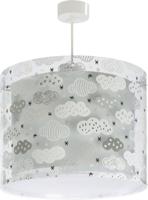 Dalber Kinderkamer hanglamp Clouds soft grijs met wit 41412E - thumbnail