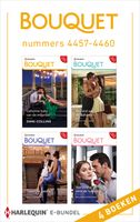 Bouquet e-bundel nummers 4457 - 4460 - Melanie Milburne, Cathy Williams, Dani Collins, Bella Mason - ebook - thumbnail