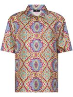 ETRO chemise en soie à imprimé cachemire - Rose