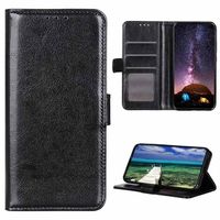 Sony Xperia 10 IV Wallet Case met Magnetische Sluiting - Zwart - thumbnail