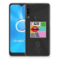 Alcatel 1SE (2020) Silicone Back Cover Popart Princess
