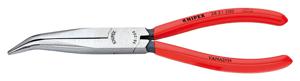 Knipex 38 21 200 Elektronica en fijnmechanica Platte rondbektang 40° gebogen 200 mm