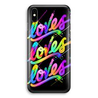 Loves: iPhone X Volledig Geprint Hoesje - thumbnail