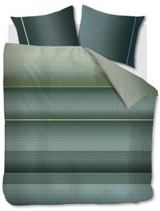 Kardol Dekbedovertrek Charlottesville Blue Green-Lits-jumeaux (260 x 200/220 cm)