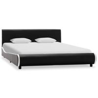 vidaXL Bedframe kunstleer zwart 160x200 cm